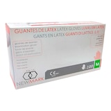 thumbnail of Guante latex New Mark sin polvo talla mediana 100 unidades