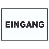 thumbnail of Eingang Schild A4 (210x297mm)