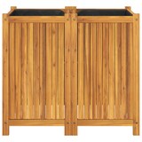 thumbnail of vidaXL Pflanzkübel mit Einlage 84x42x75 cm Massivholz Akazie