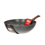 thumbnail of Mamù Induktionswok mit einem Griff, antihaftbeschichtet und kratzfest, Ø 34 cm, mit hoher Wandstärke, besonders widerstandsfähig