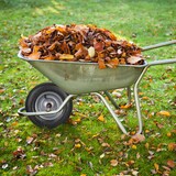 thumbnail of Relaxdays Schubkarrenrad mit Schlauch, 2er Set Ersatzreifen, 3.50-8", luftbereift, für Schubkarre, bis 154 kg, schwarz