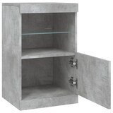 thumbnail of Helloshop26 - Buffet Sideboard Kommode Schrank Aufbewahrungseinheit Organizer für Küche Wohnzimmer Lounge mit LED-Beleuchtung 41 x 02_0029999