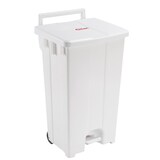 thumbnail of GILAC Collecteur à pédale 2 roues + couvercle - 100 L - Blanc G614421