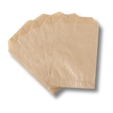 thumbnail of 2000x Papierbeutel braun unbedruckt 160 x 230 + 20 mm 40 g/m2 aus 100% Zellulose