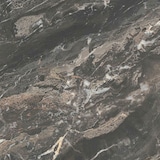 thumbnail of Restootab - Tischplatte Ø120 Dekor Marmor royal Kanten messingfarben