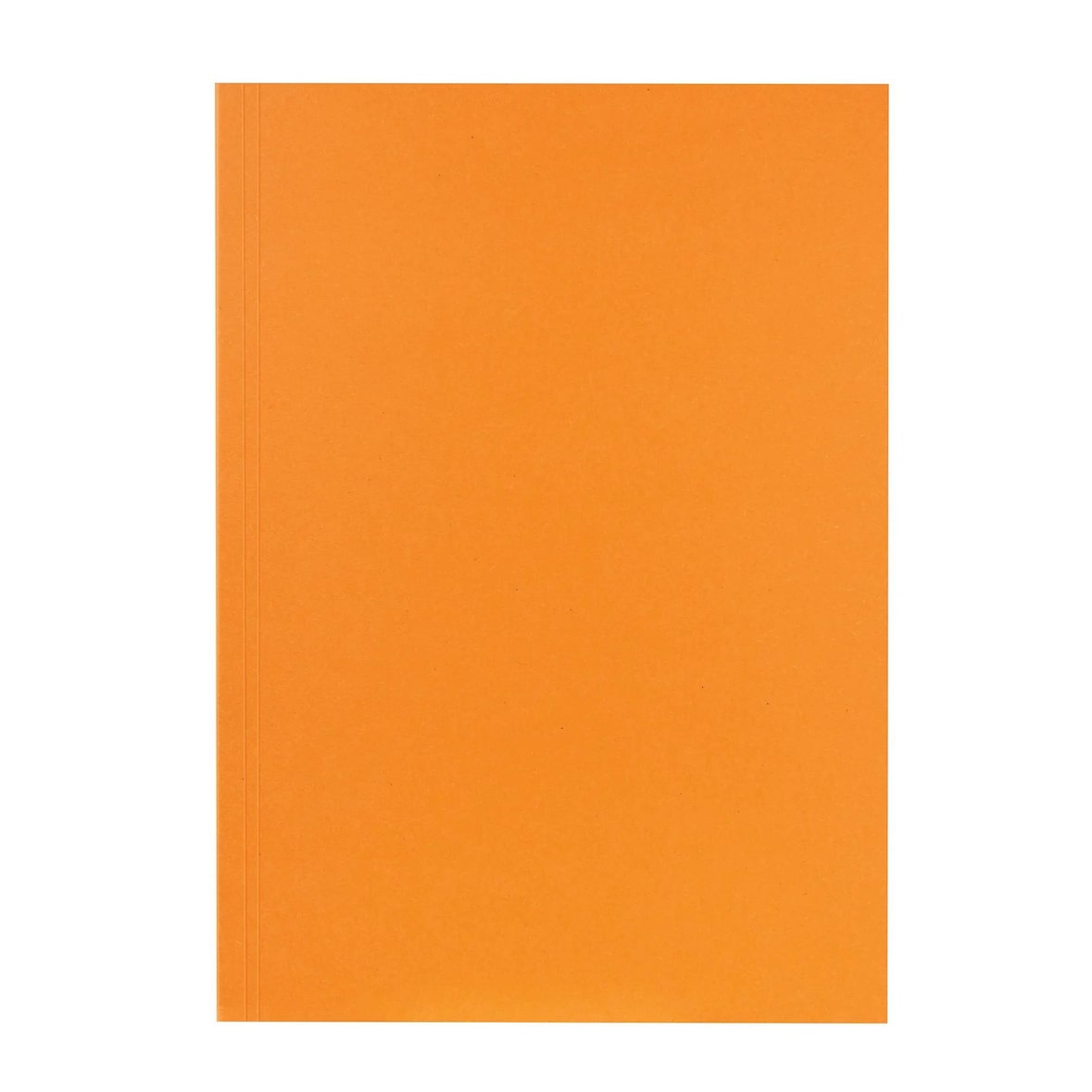 Falken 80001282 100x Aktendeckel für DIN A4, 250g/m2 Manila-RC-Karton - Orange