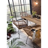 thumbnail of Möbilia-tafel 200x100 cm | blad spar/fir | B 200 x D 100 x H 77 cm | natuur