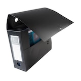 thumbnail of Exacompta - Réf. 59931E - Carton de 10 boites d'archives à pression Dos 100 mm polypropylène 7/10e Opaque - A4 - Noir