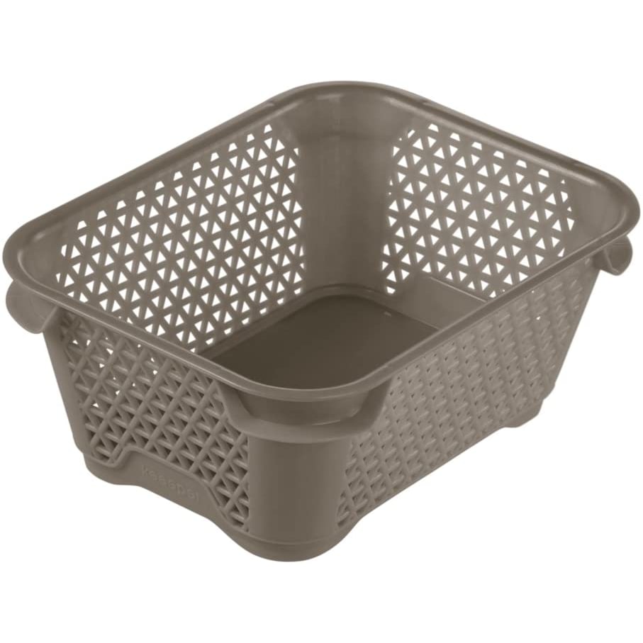 Keeeper - Mini Cestino DIN A7 Marrone Collezione Mirko