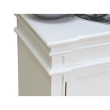 thumbnail of Amaretta Tv Möbel Breite 137 cm, Höhe 60 cm antik weiß, antik patinert.