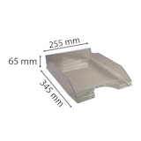 thumbnail of Exacompta 12327D 10x ECOTRAY brievenbak, Office, grijs transparant