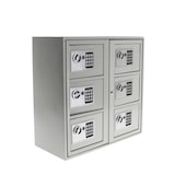 thumbnail of Caja fuerte con cerradura digital con 6 compartimentos