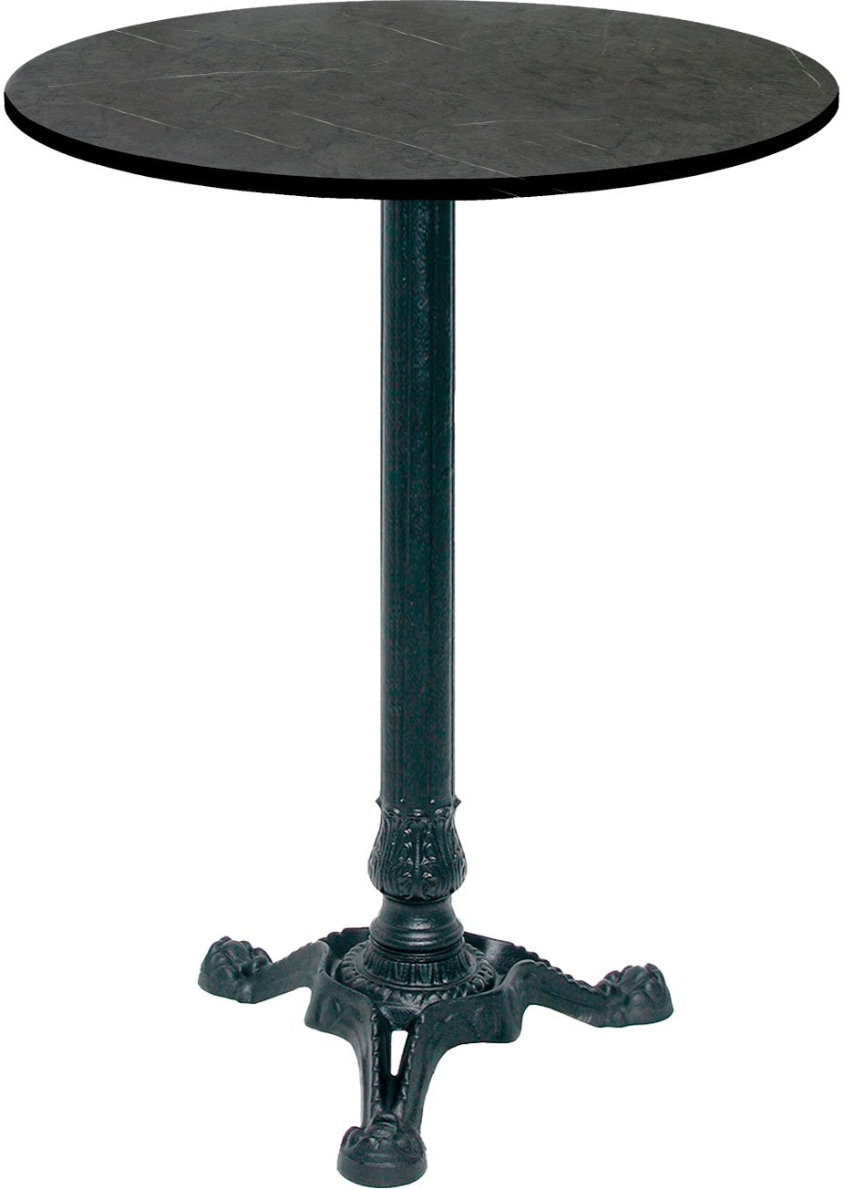 RestooTab - Stehtisch Bistrot Ø60cm Dekor Marquina