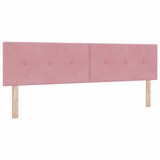 thumbnail of vidaXL Boxspringbett mit Kopfteil Rosa 180 x 200 cm Samt