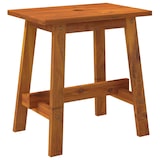 thumbnail of Tabouret 45x29x45 Cm Rectangulaire Bois D Acacia Solide