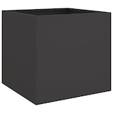 thumbnail of vidaXL Pflanzkübel 2 Stk. Schwarz 42x40x39 cm Stahl