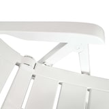 thumbnail of vidaXL Tuinstoelen 2 st verstelbaar kunststof wit