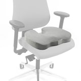 thumbnail of Zitkussen MEDISIT VIII anti-slip en ademend schuim / gel velours grijs hjh OFFICE