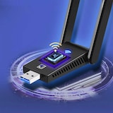 thumbnail of Chiavetta Usb Wifi 5 1300mbps E Bluetooth 5.0 Plug And Play Windows Mac Mu-mimo