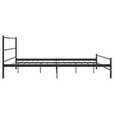 thumbnail of vidaXL Bedframe metaal zwart 180x200 cm