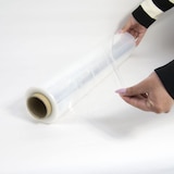 thumbnail of OFITURIA Film Embalar Elástico Blanco para Embalar, Rollo de Plástico Protector Envíos y Mudanzas, Rollo de 50cm hasta 400 m Estirables (2 rollos)