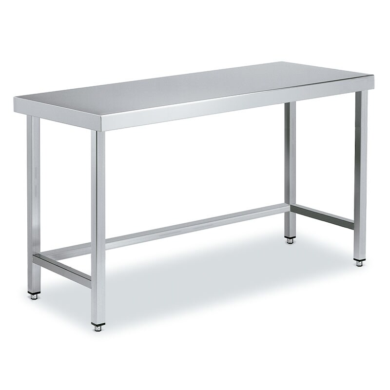 Mesa central com estrutura de reforço 800x500x850 mm