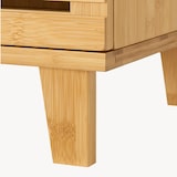 thumbnail of Helloshop26 - Iveland Bambus-Badezimmer-Unterschrank für Waschbecken 60 x 40 x 30 cm Natur-Finish 03_0009980