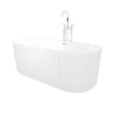 thumbnail of AcquaVapore freistehende Badewanne Wanne Acryl F08 170x80cm mit Armatur AF03