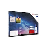 thumbnail of ALLboards Tableau magnétique pour aimants METALboards, voie lactée et arbre 60×40 cm + ensemble d’accessoires