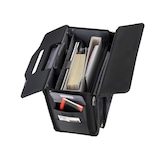 thumbnail of Alassio Trolley Aktenkoffer Pilotenkoffer Businesskoffer schwarz mit Fächertasche ROCCA II 45034