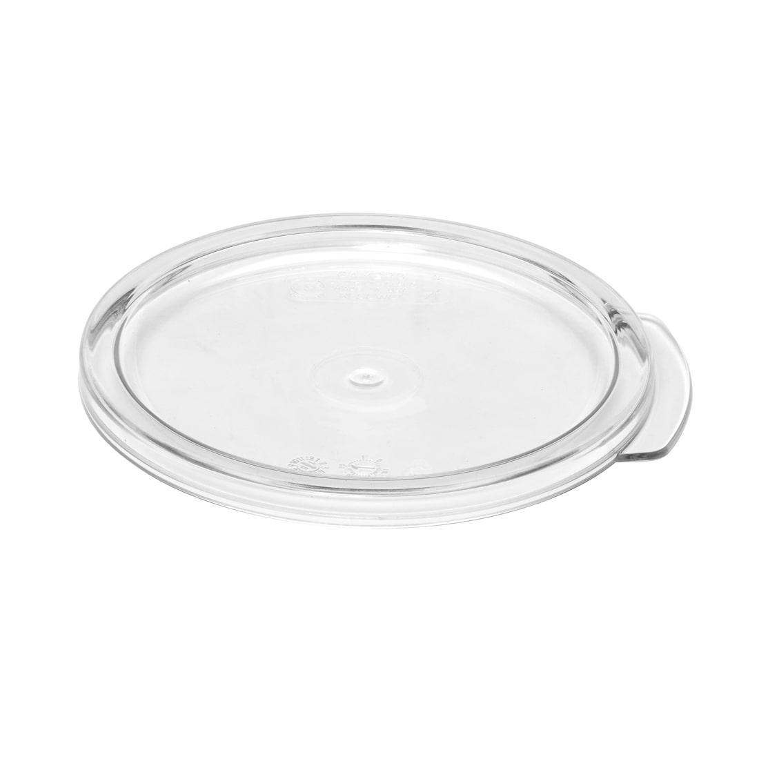 CAMBRO - RFSCWC1-135 - TAPA para recipiente (no incluido) redondo de 0,9 l. - 15,4 x 15,4 cm - Policarbonato - Transparente