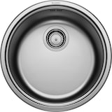 thumbnail of BLANCO RONDOSOL 3½ Zoll Einbauspüle / Edelstahl / Bürstfinish / Stopfen -