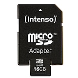 thumbnail of Intenso Micro Sd 16Gb Intenso Cl10 + Adattatore Sd
