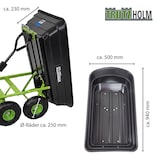 thumbnail of Gartenwagen kippbar 300 kg Handwagen Kippwagen Transportwagen Transportkarre