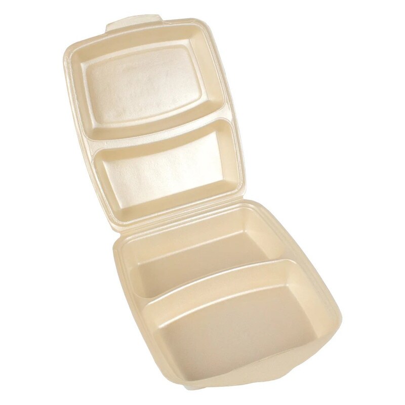 DayBays 2400 Stk. Dinner-Box 2 teilig 220x285x75 mm Champagner laminiert