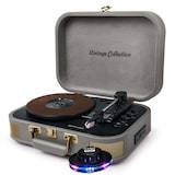 thumbnail of Platine vinyle - Muse MT-201BTG stéréo grise 33/45/78 trs - Lumière OVNI