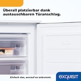 thumbnail of Exquisit Gefrierschrank GS81-040D weiss | Nutzinhalt: 87 L | Standgerät