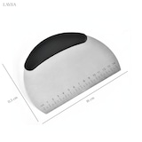 thumbnail of Layba 2er-Set Silikon Teigschaber Orange