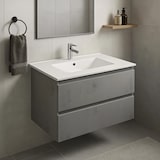 thumbnail of Lavabo Da Incasso Rettangolare Lavandino Bagno In Ceramica Design Moderno Elegante Per Top Bagno 71 x 46 cm Bianco