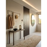 thumbnail of Wandgarderobe Metall Silber 80x20x4 cm Design Flurgarderobe Stahl, Hakenleiste Wandpaneel, Garderobe Wand, Garderobenleiste