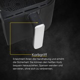 thumbnail of Gutfels AIRFRY5010 Heißluftfritteuse Schwarz-Silber | 2600 W | 8,5 L / 2x 4,2 L Fassungsvermögen | Match Cook | Smart Finish