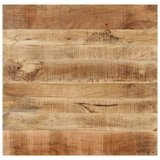 thumbnail of Mesa de comedor de madera maciza de mango 82x80x76 cm