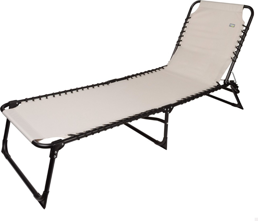 Tumbona plegable multiposición crema Aktive