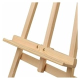 thumbnail of Cavalete de madeira dobrável de 120cm