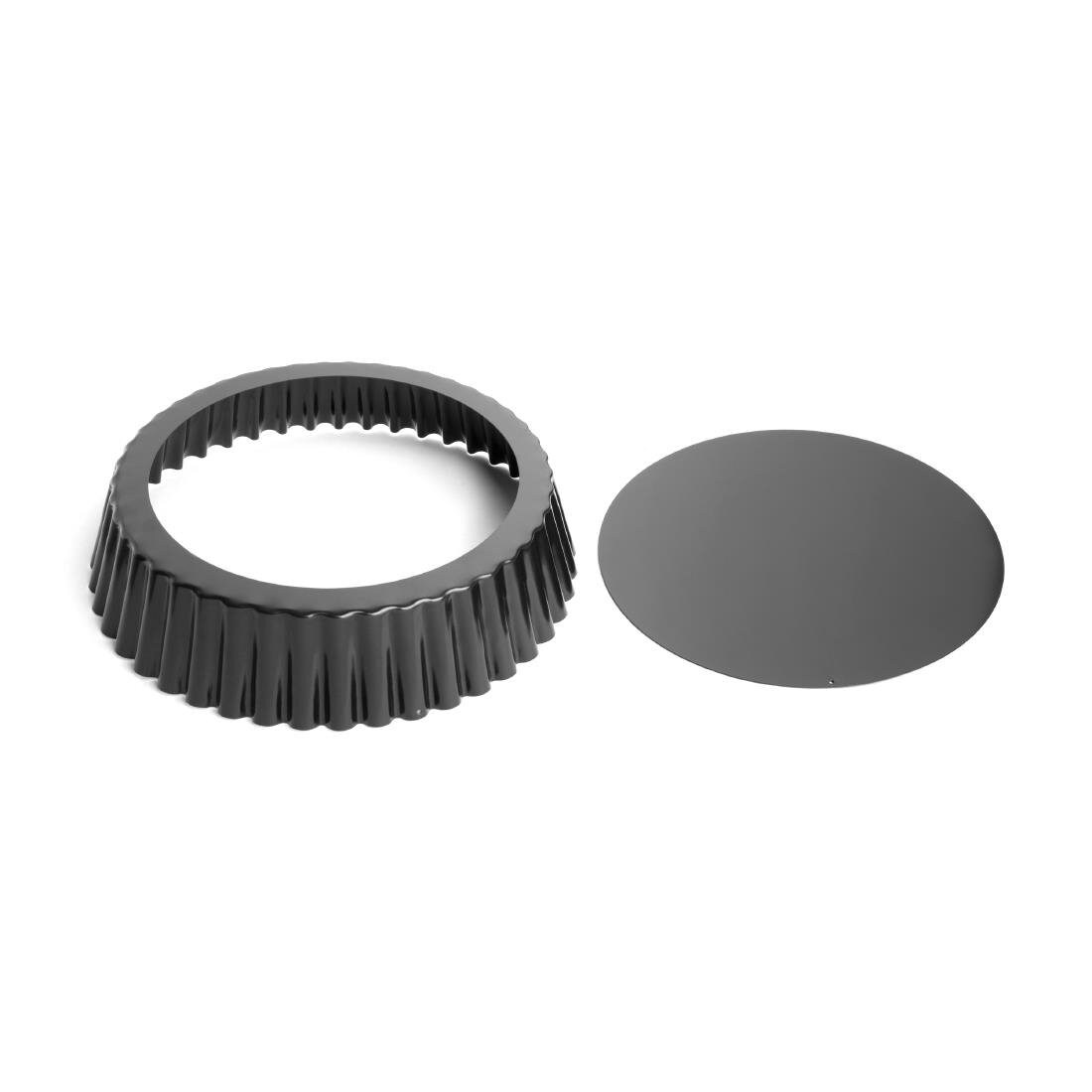 Vogue Antihaft-Quicheform mit tiefen Rillen, 250 mm