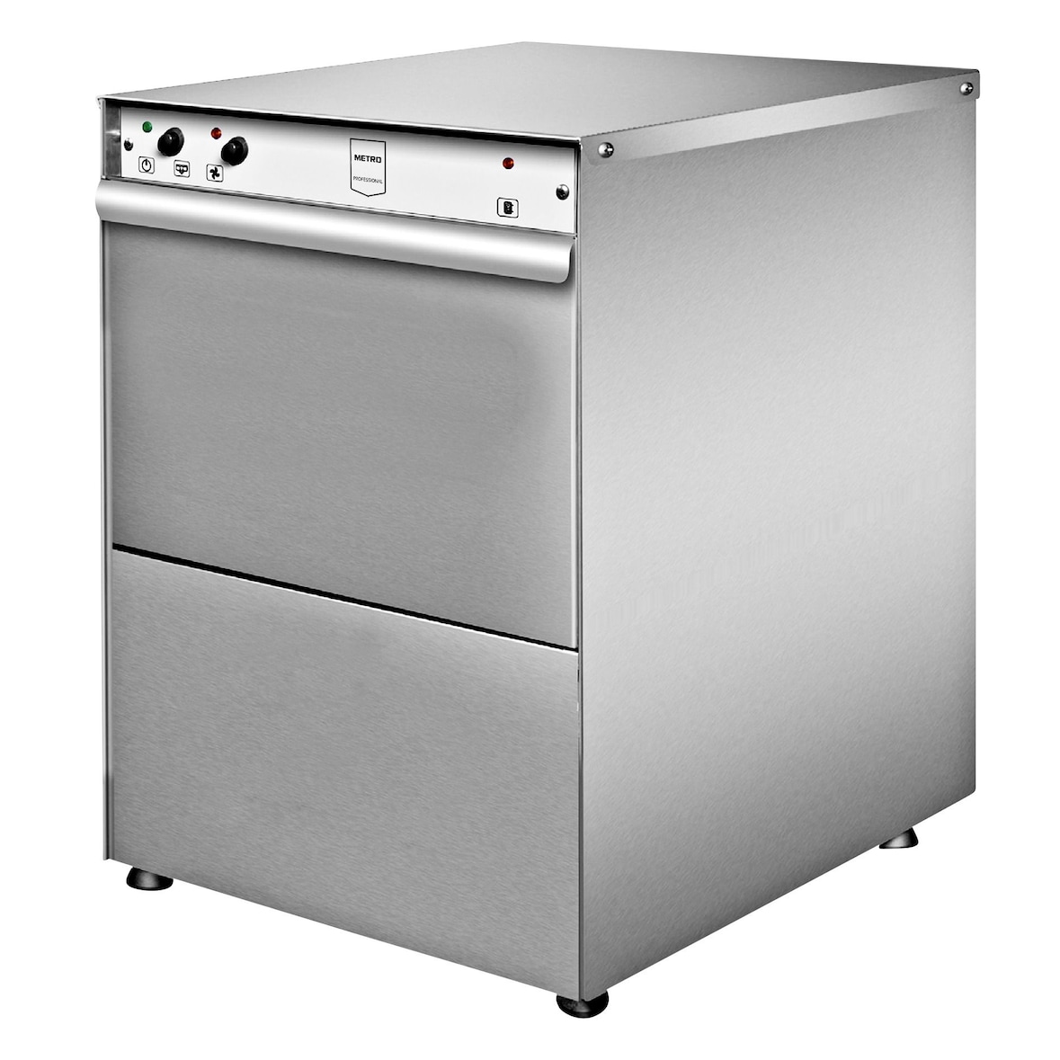 METRO PROFESSIONAL Máquina de lavar louça GGW1001, aço inox, 42 x 47 x 63.5 cm, 230 V, 30 ciclos/h, cesto 35 x 35 cm, com bomba de drenagem