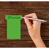 thumbnail of Pack de 100 fiches T, indice 2 / 60 mm, 170 g/m², vert