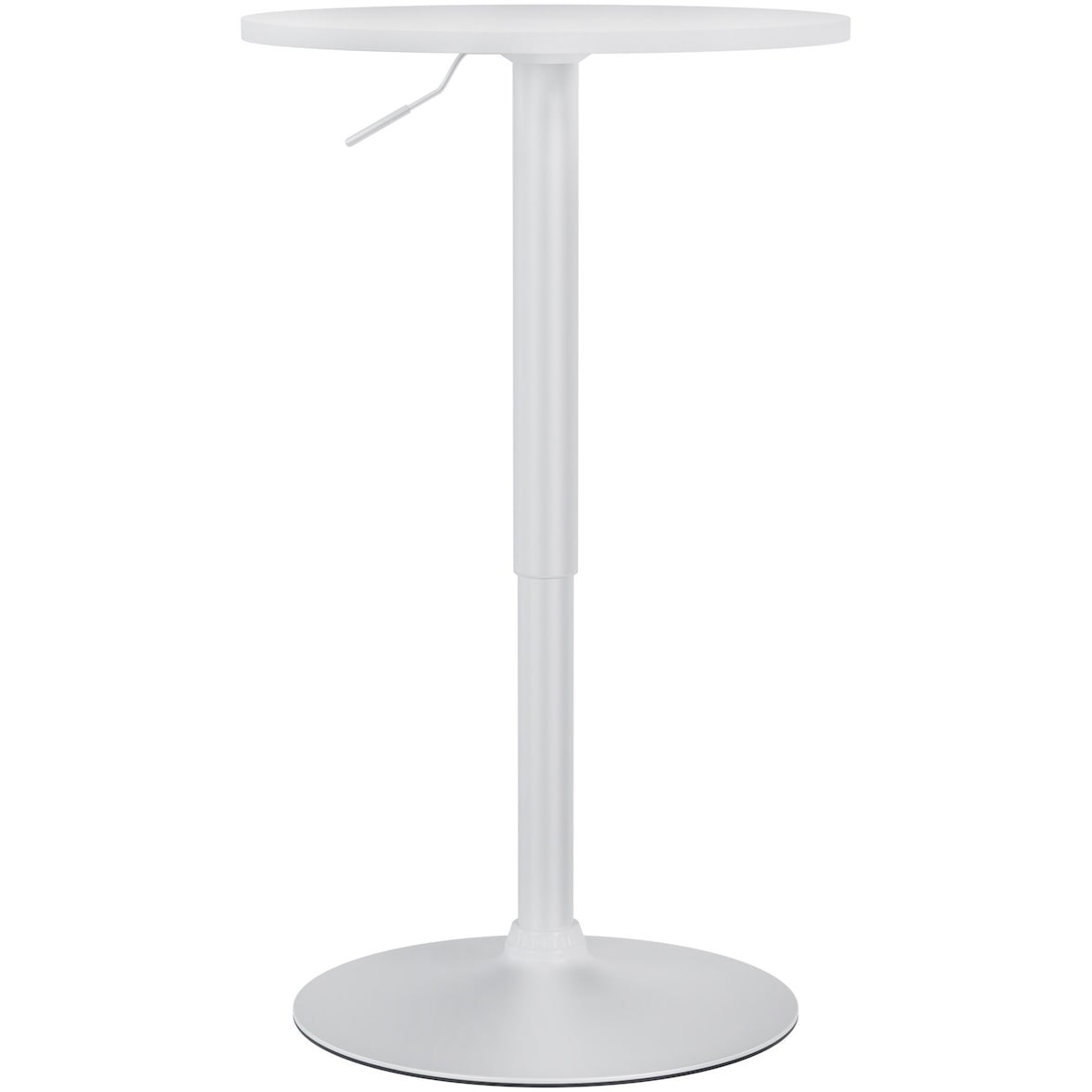 Mesa Altura Xanten branco/ branco./Ø 52 cm