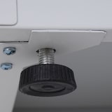 thumbnail of Cartella sospesa HWC-A10, schedario per ufficio in acciaio, A4 chiudibile ~ 132x76x46cm bianco