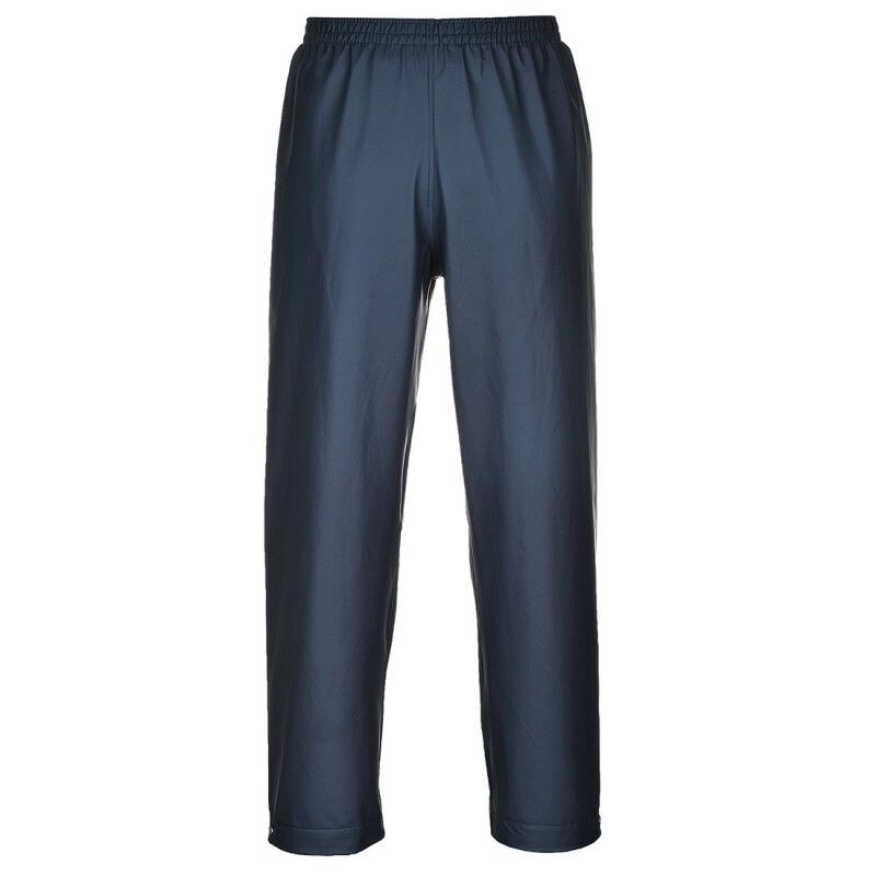Portwest - Pantalon de  pluie élastiqué SEALTEX OCEAN Bleu Marine Taille M